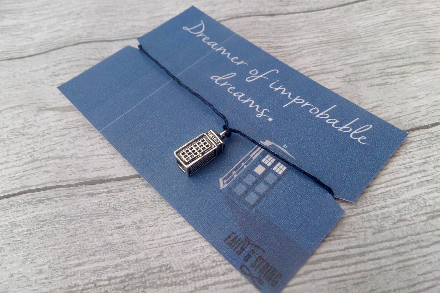 Doctor Who gift Doctor Who inspired Dr Who Friendship Bracelet Best Friend Gift