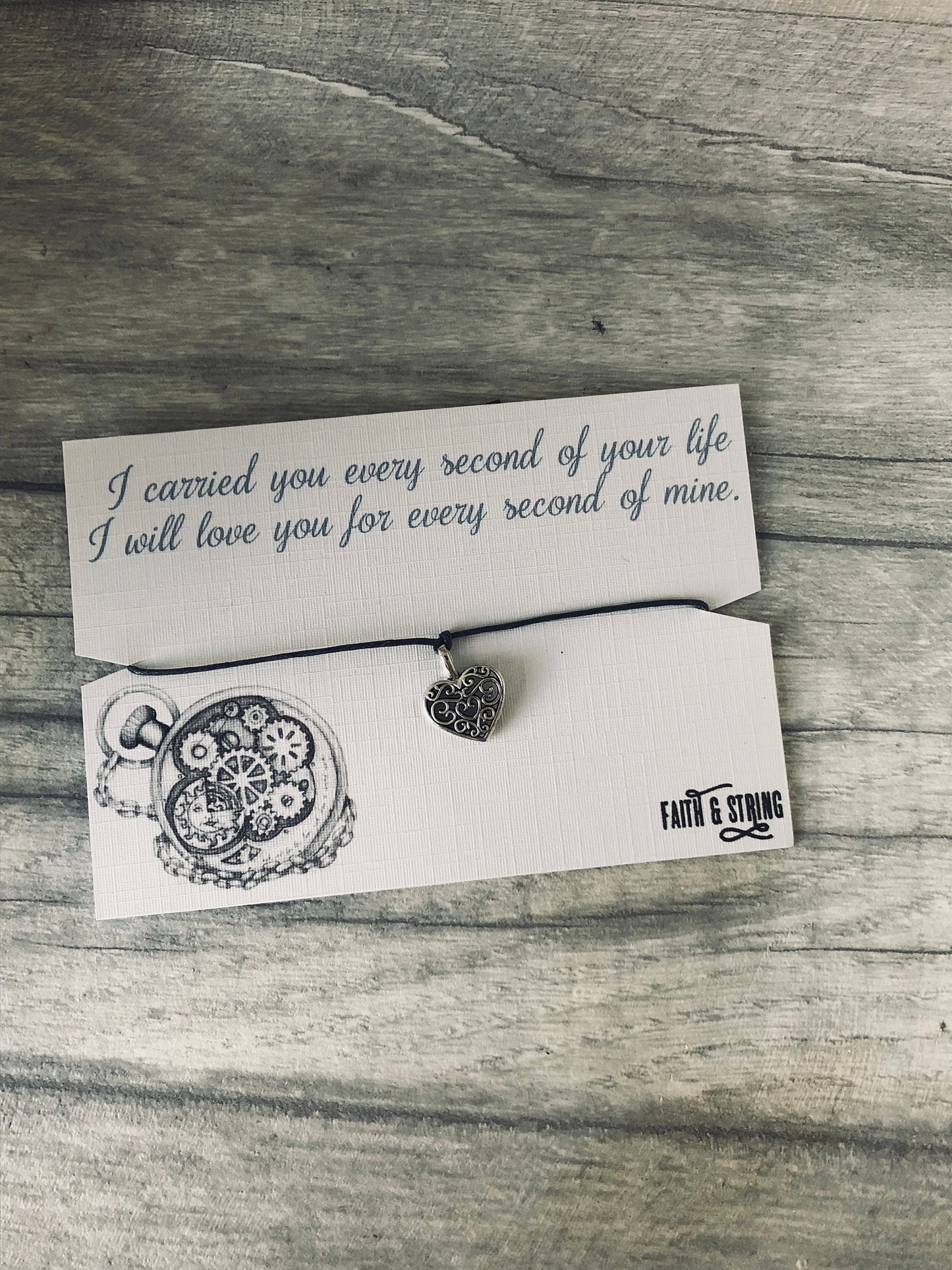 Miscarriage gift, memorial gift, angel wing bracelet, baby loss gift, sympathy card, remembrance gift, loss of child, memorial gift