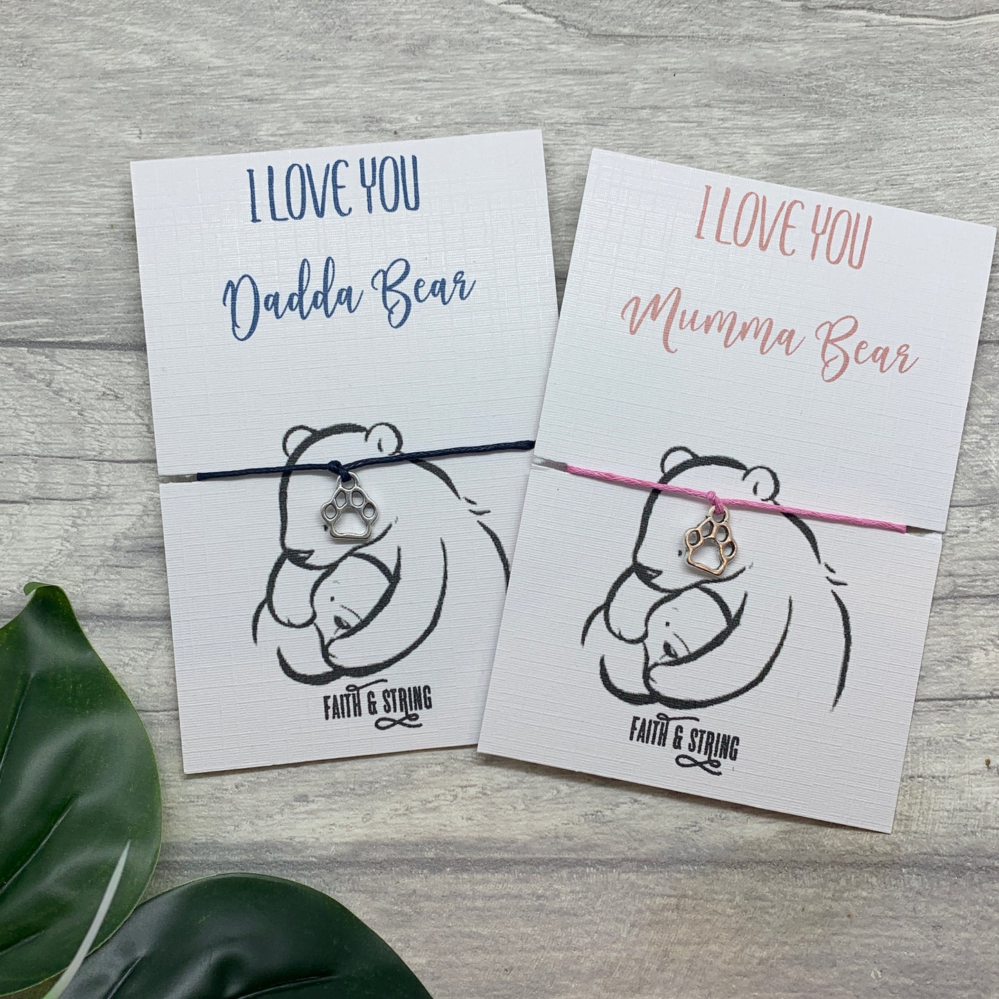 Mummy gift, mothers day gift friendship bracelet, gift for mummy, mumma bear, mummy birthday gift, personalised mummy, personalised mum