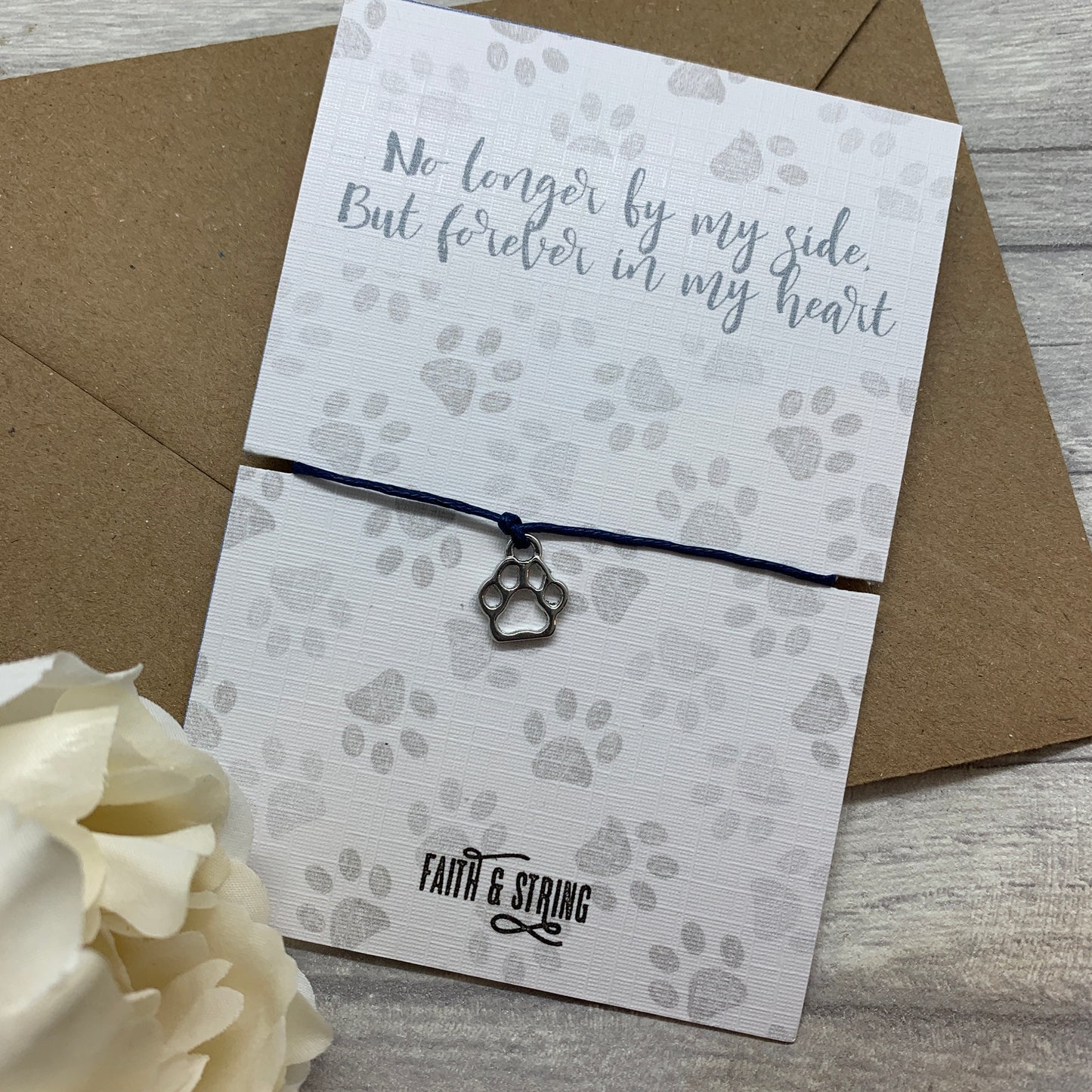 Pet Loss Gifts, Pet Memorial Gifts, Pet Sympathy, Loss of Pet, Dog Memorial, Wish Bracelet, Dog Loss, Dog Memorial Gift, Pet Loss Card