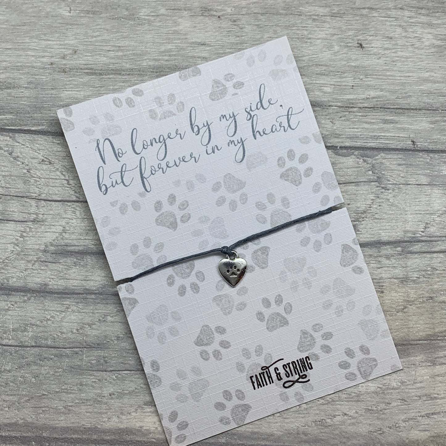 Pet Loss Gifts, Pet Memorial Gifts, Pet Sympathy, Loss of Pet, Dog Memorial, Wish Bracelet, Dog Loss, Dog Memorial Gift, Pet Loss Card