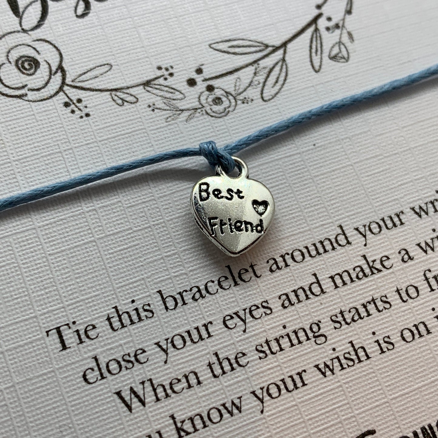 Best friend charm bracelet, best friend gift, Work bestie gift, neighbour gift, best friend stocking filler, best friend birthday