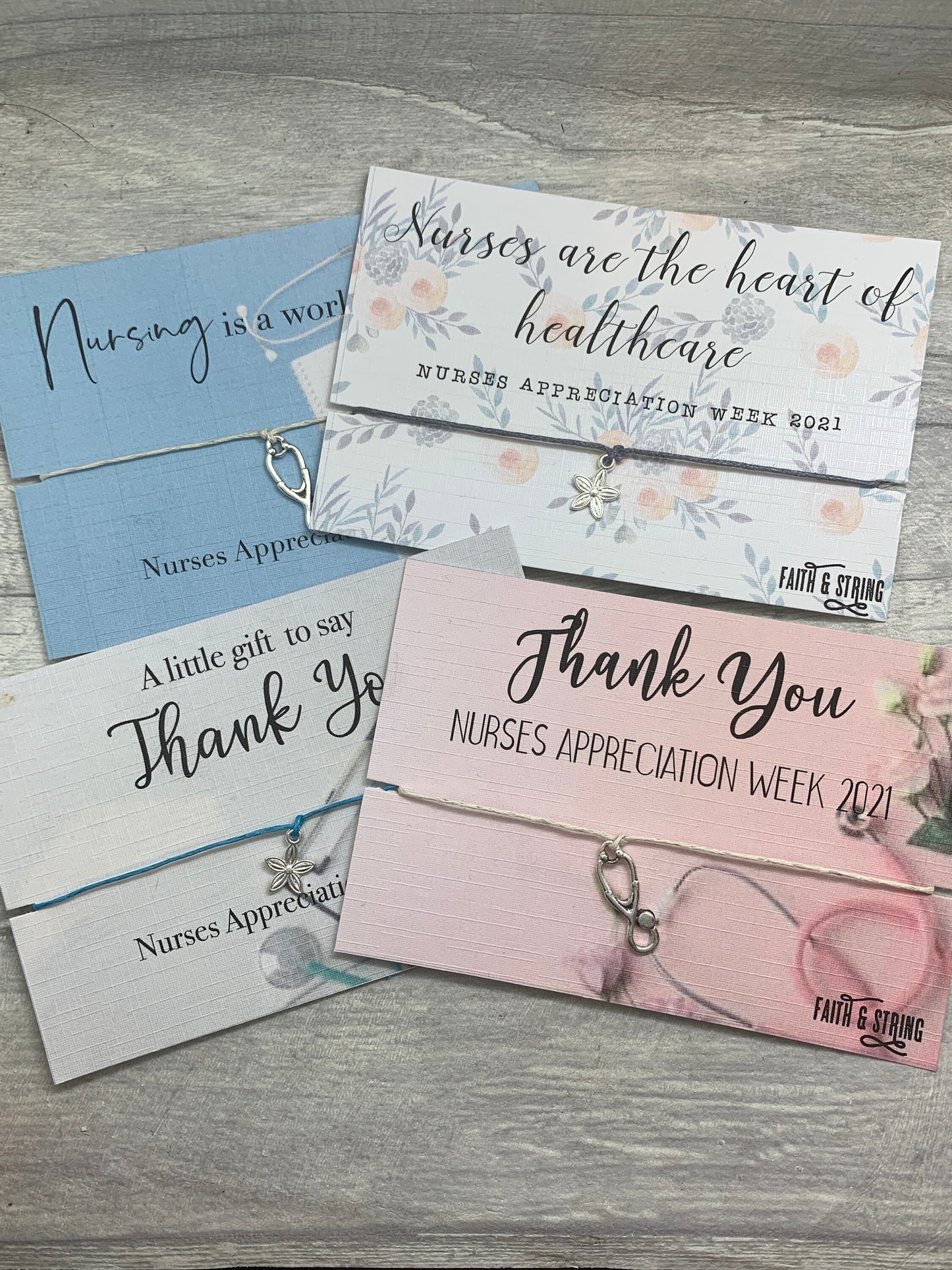 Our nurses our future gift, National Nurses day gift, nurses week 2023, nurse appreciation gift, nurse gift, nurse appreciation bracelet