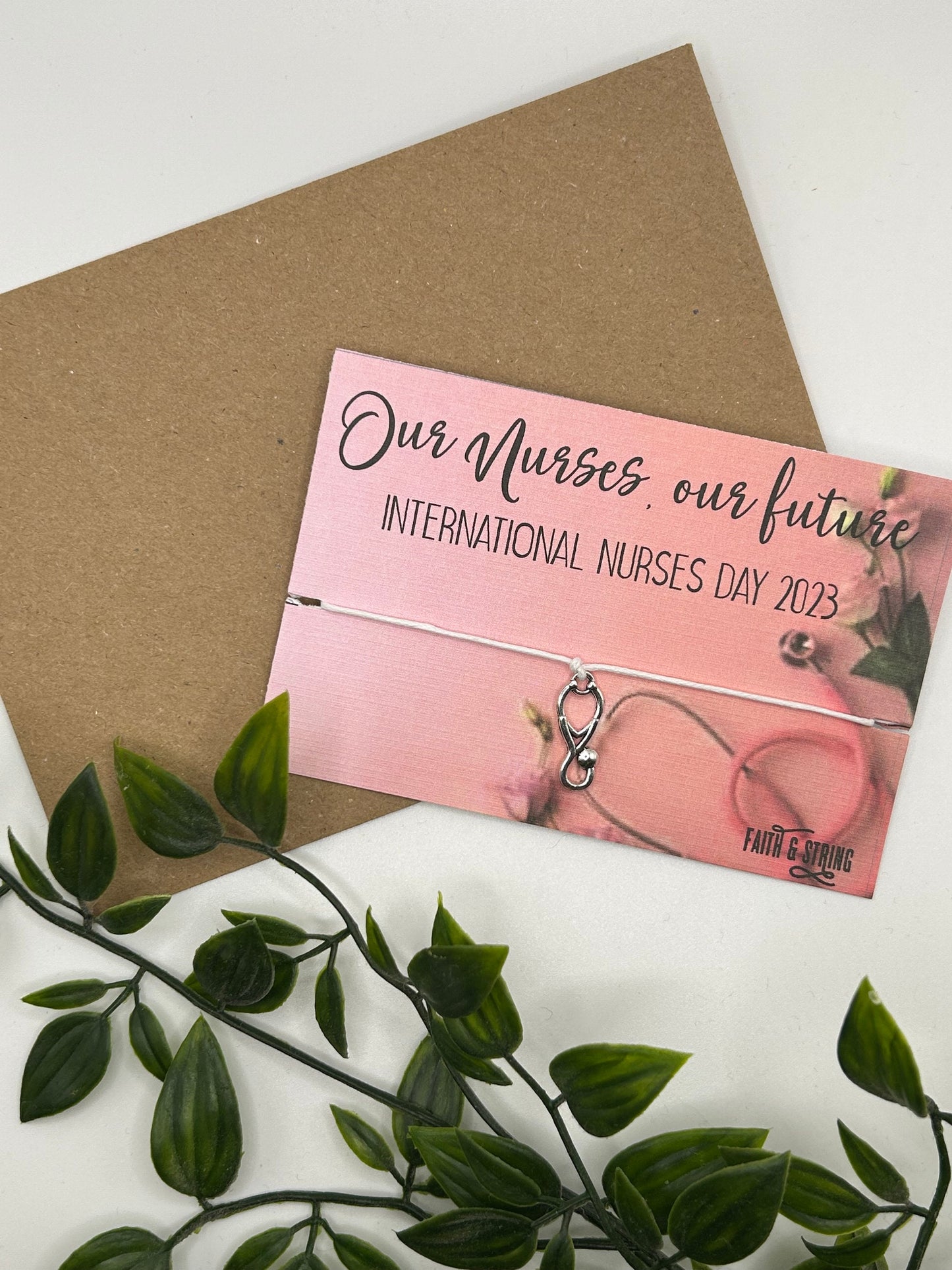 Our nurses our future gift, National Nurses day gift, nurses week 2023, nurse appreciation gift, nurse gift, nurse appreciation bracelet