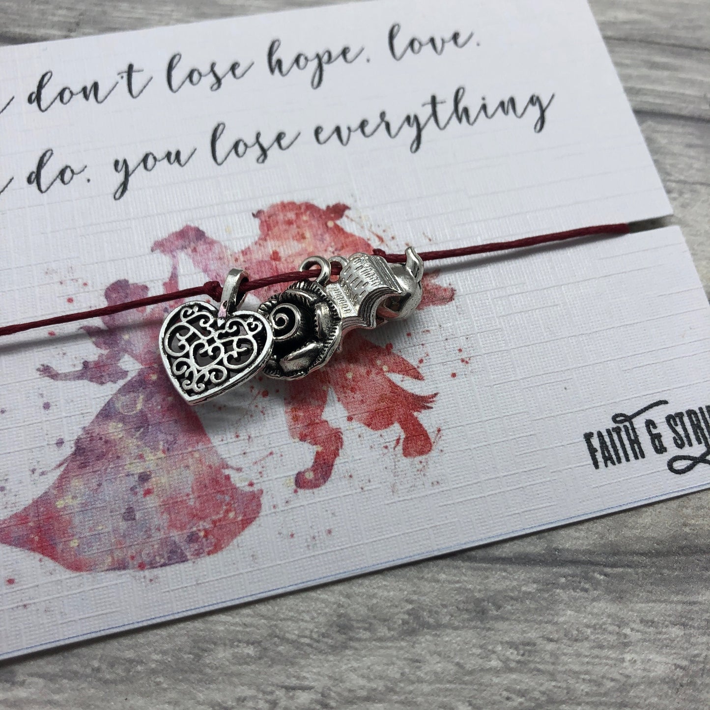 Beauty and the Beast Bracelet Disney charm bracelet inspired Belle Rose charm