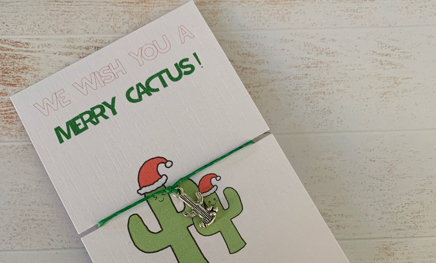 Merry Cactus gift, Christmas Cactus, Cactus card, funny christmas card, novelty christmas cards, secret santa gift