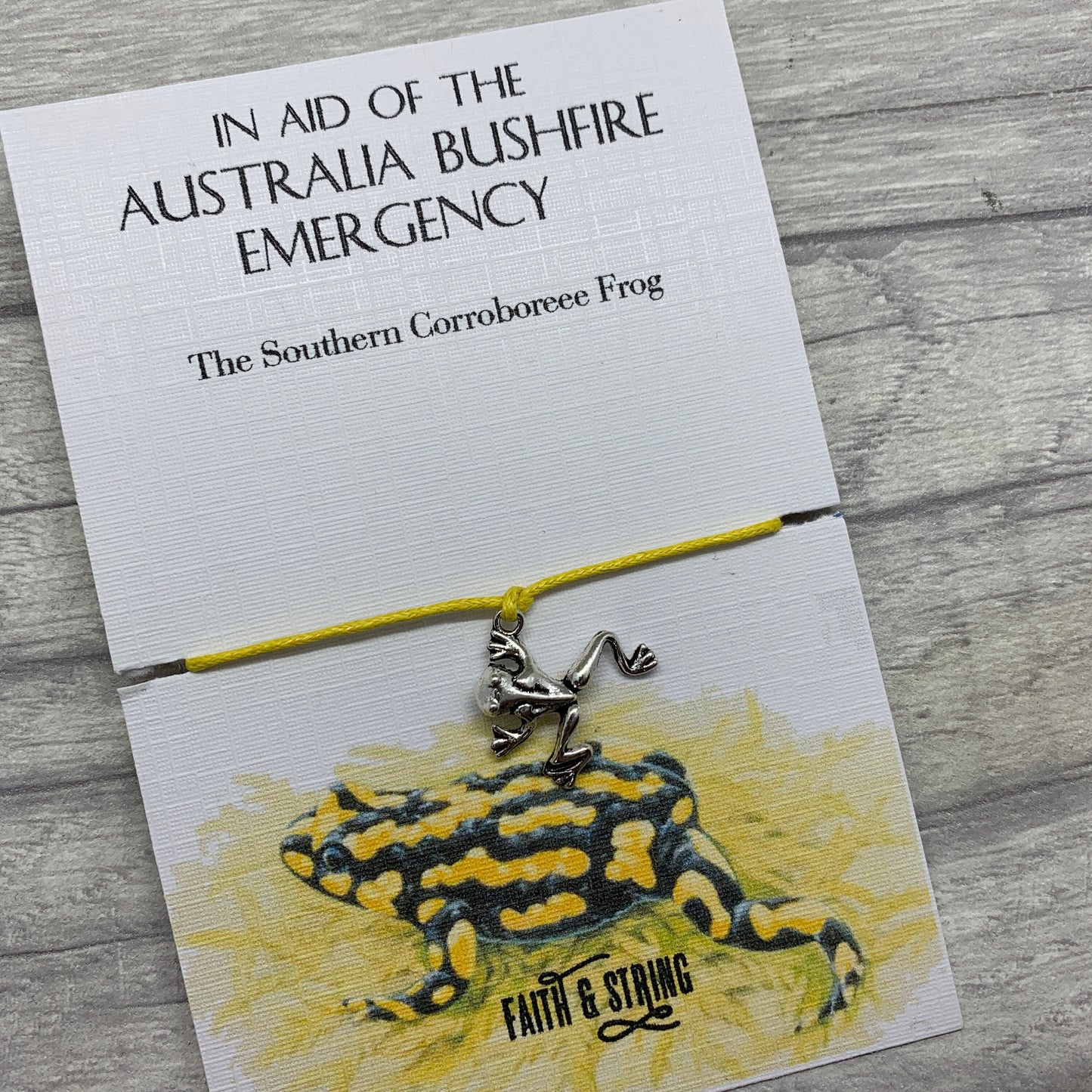 Australia Charity Bracelet, Bushfire appeal, WWF charity bracelet, koala bracelet, kangaroo bracelet, animal donation bracelet