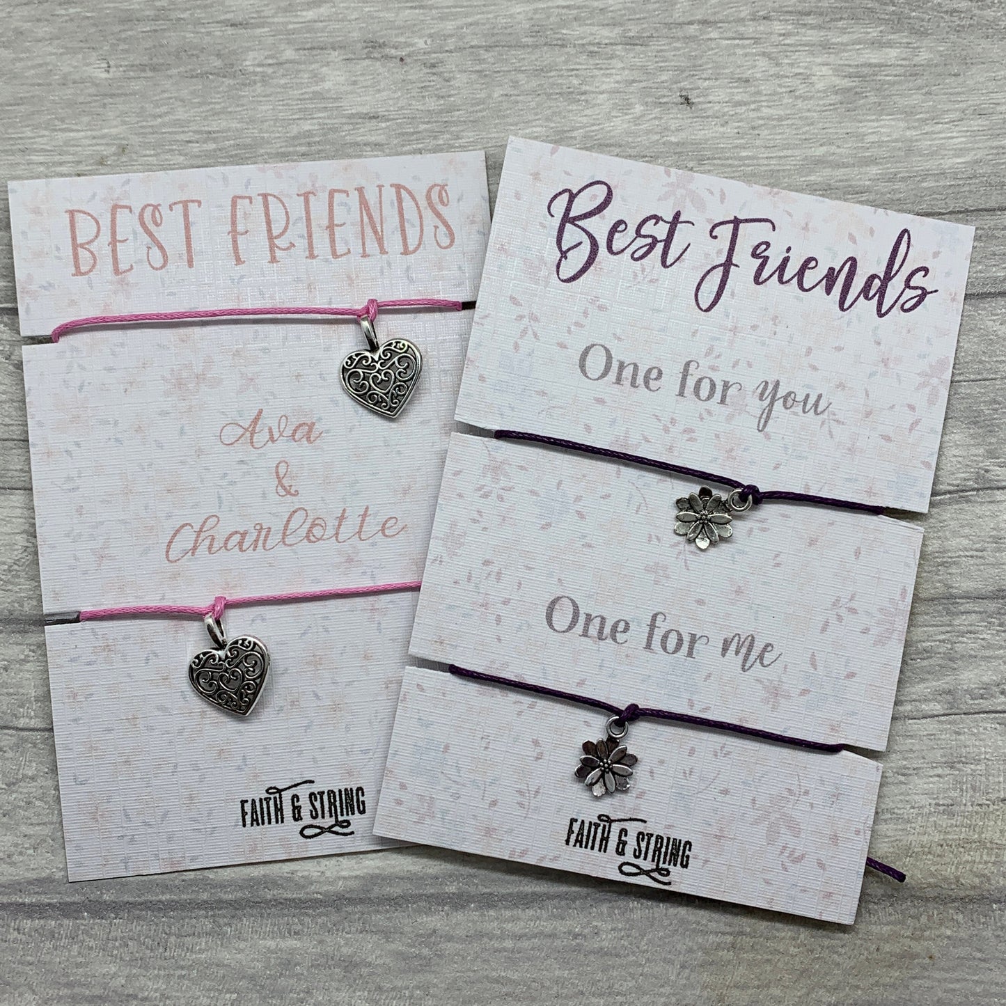 Best friend gift, matching friendship bracelets, personalised best friend gift, isolation gift, best friend bracelets, best friend jewellery