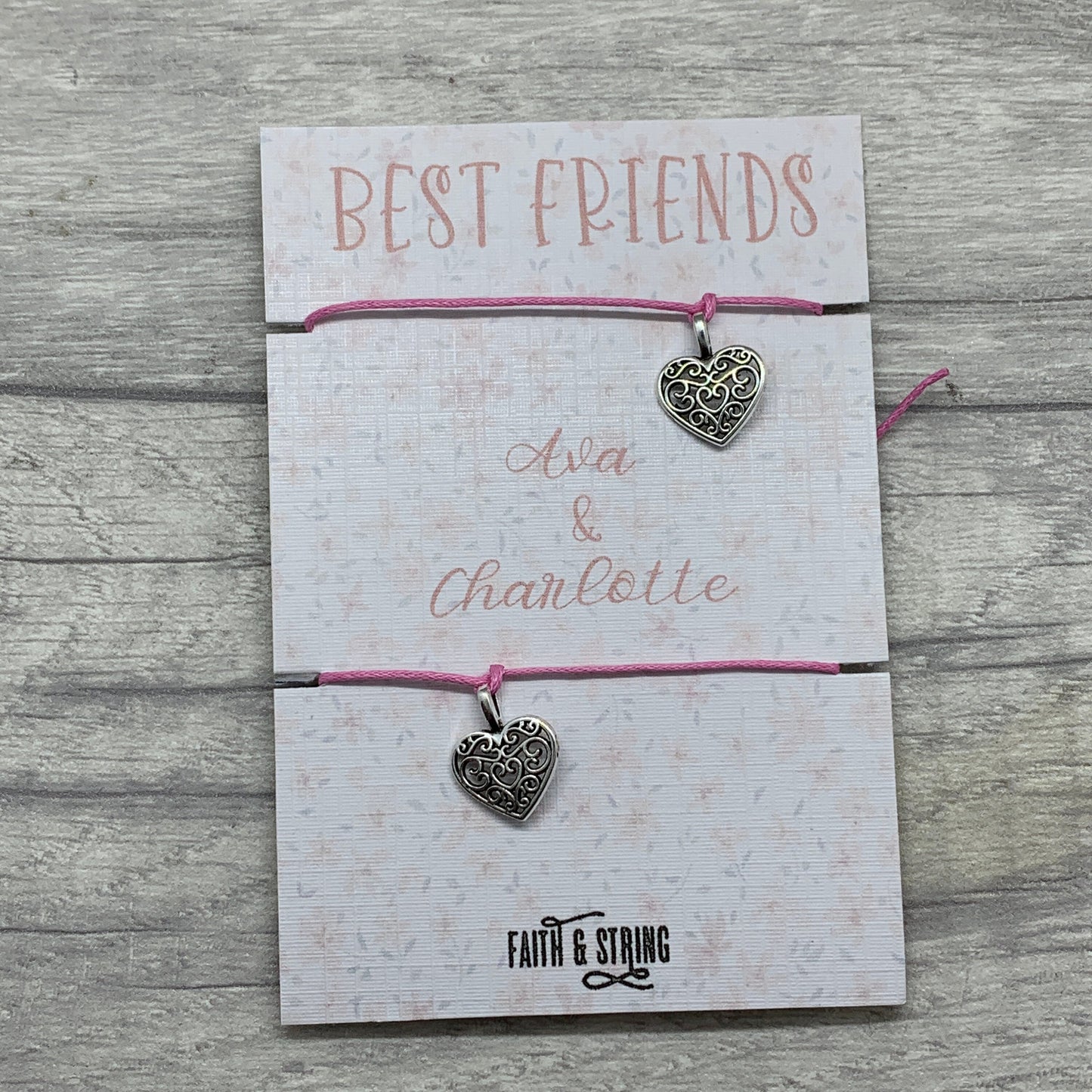 Best friend gift, matching friendship bracelets, personalised best friend gift, isolation gift, best friend bracelets, best friend jewellery