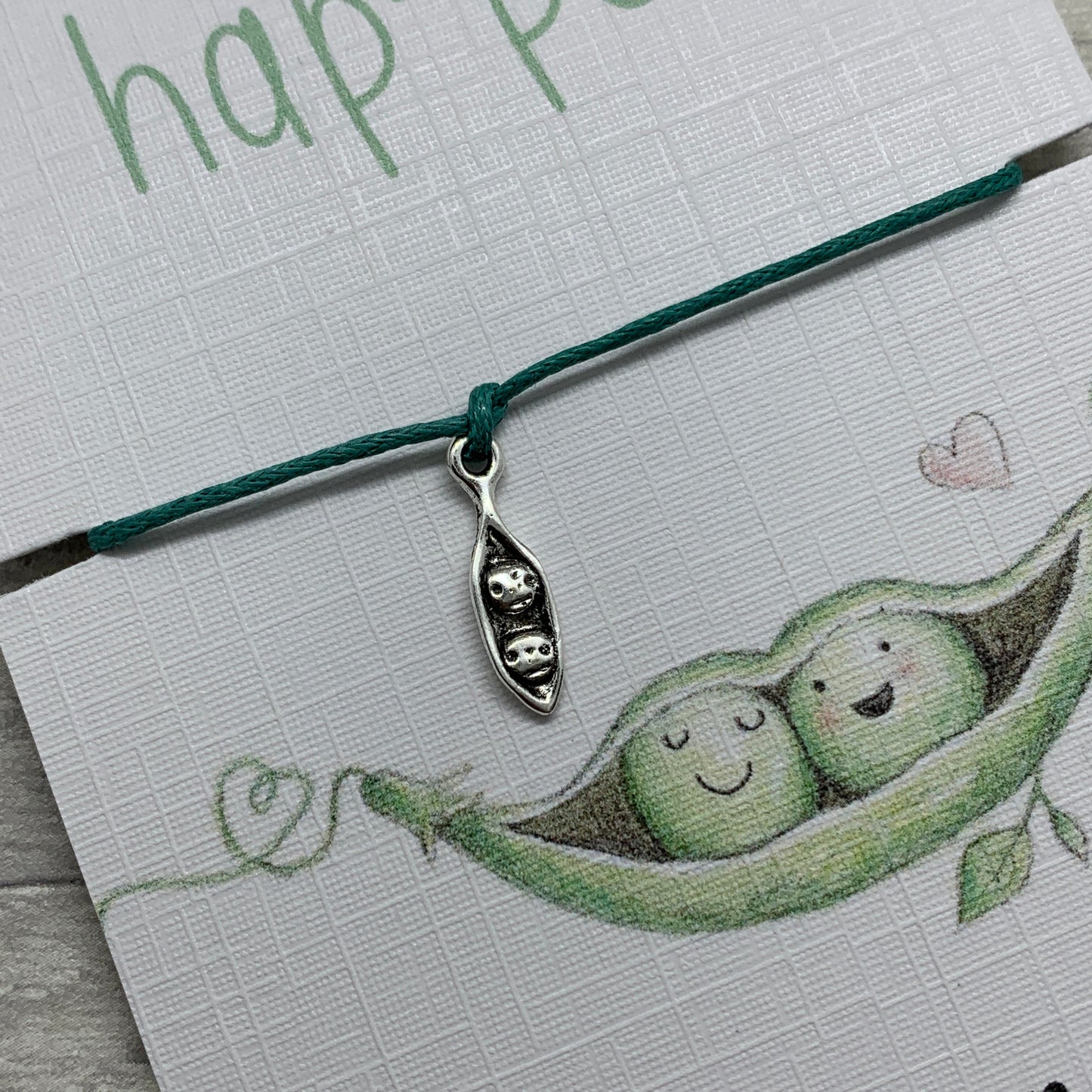 You make me happy gift, hap-pea card, gift for girlfriend, happy gift for boyfriend, christmas stocking filler girlfriend, birthday bestie